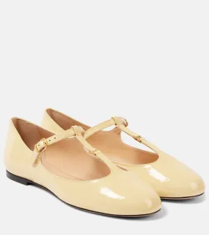 Chloe Marcie patent leather Mary Jane flats