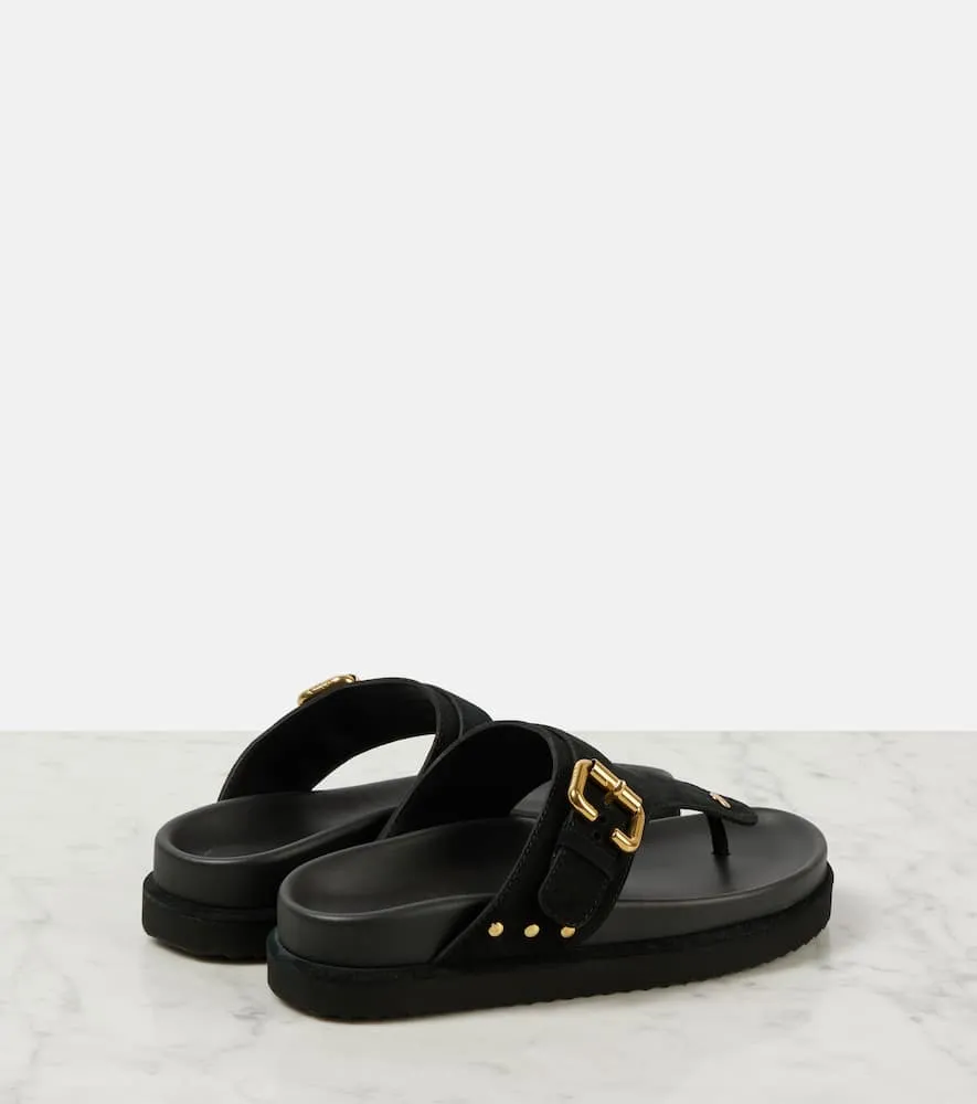 Chloe Nil suede thong sandals