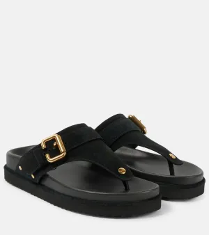 Chloe Nil suede thong sandals