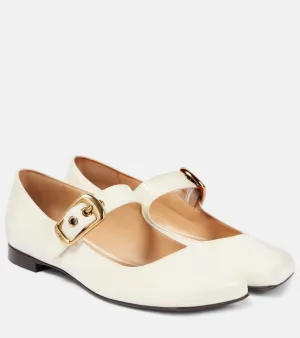 Chloe Polly leather Mary Jane flats
