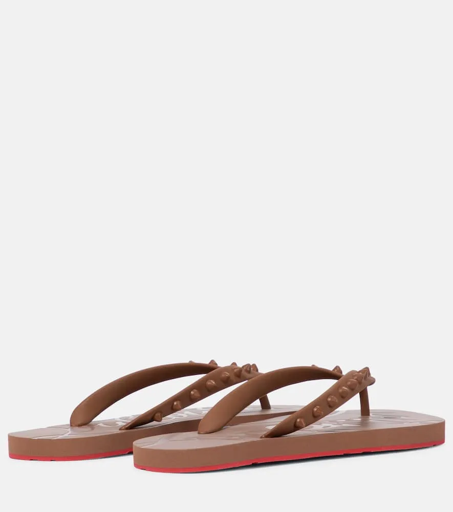 Christian Louboutin Loubi Flip thong sandals
