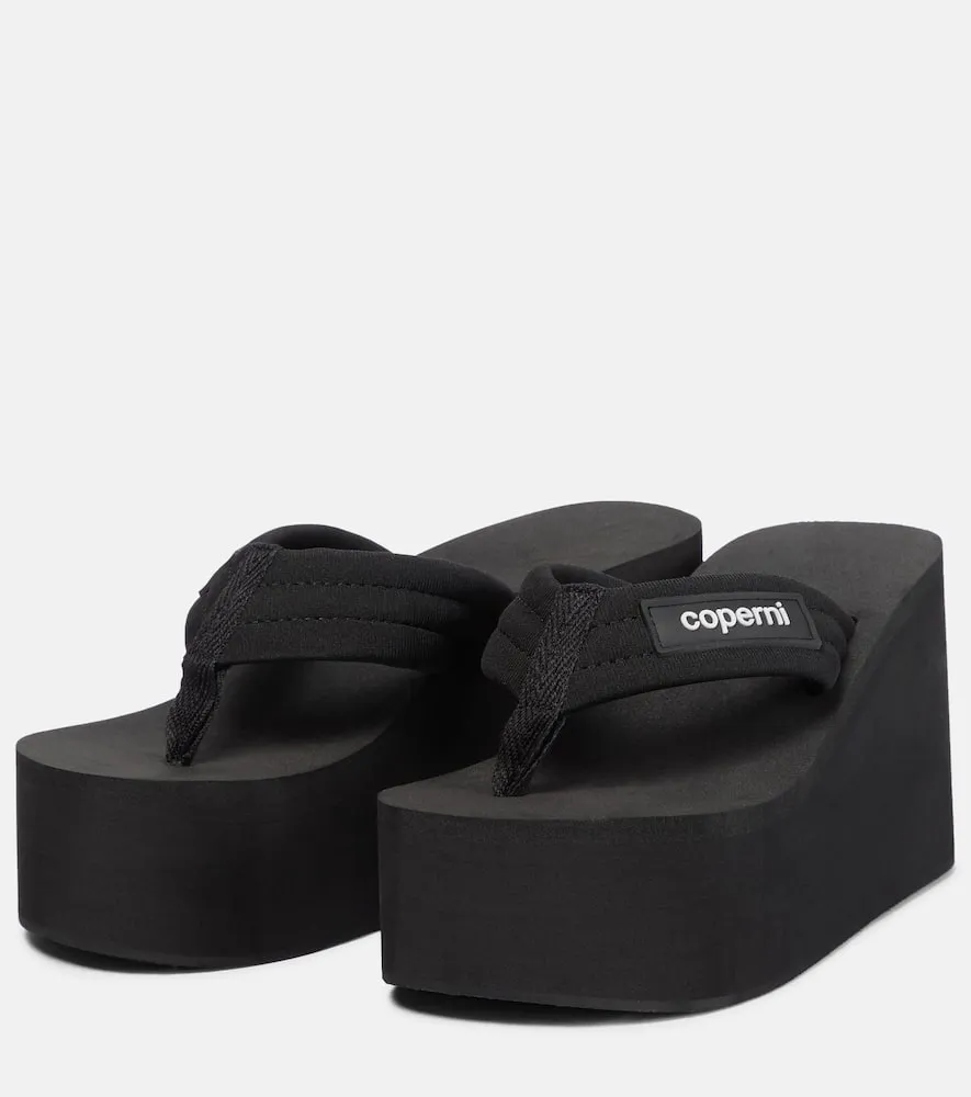 Coperni Platform thong sandals
