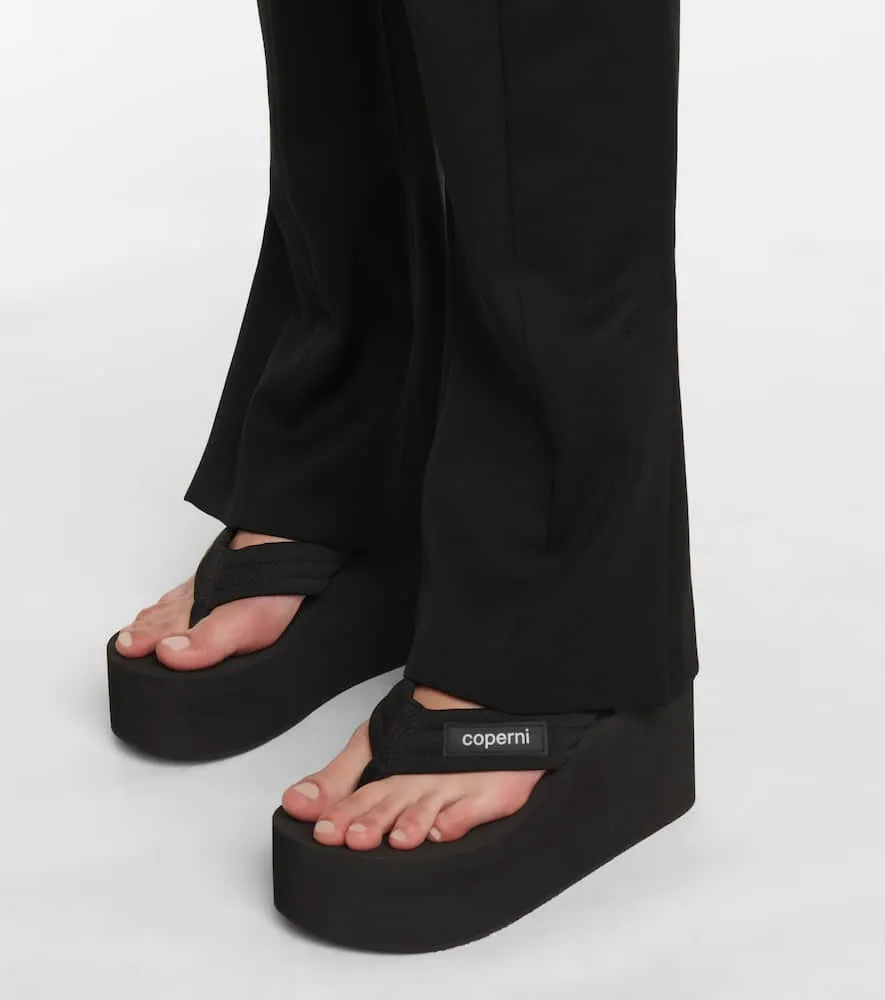 Coperni Platform thong sandals