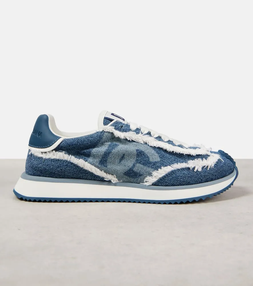 Dolce&Gabbana Aria denim sneakers