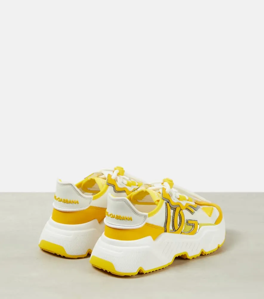 Dolce&Gabbana Daymaster leather-trimmed sneakers