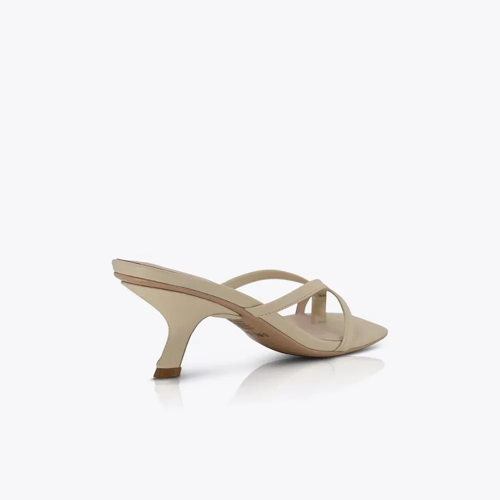 DULCE MID HEEL | OFF WHITE (Copy)