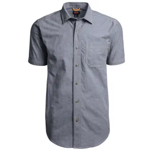 GRAFTON FLEX SHORT SLEEVE CHAMBRAY SHIRT - 467-Chambray | Timberland PRO TB0A1V7C