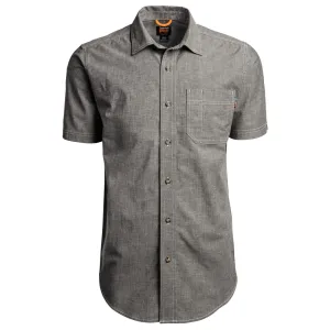 GRAFTON FLEX SHORT SLEEVE CHAMBRAY SHIRT - F29-Carbon | Timberland PRO TB0A1V7C
