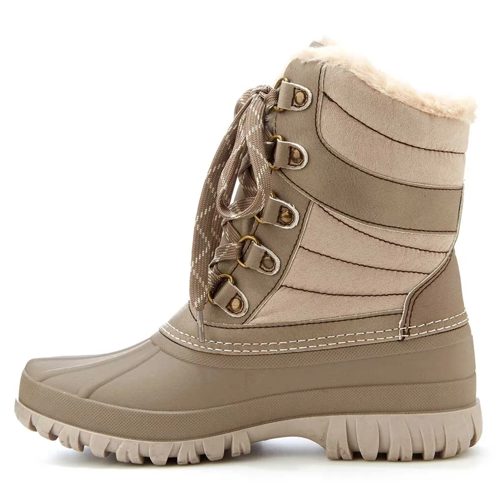 JBU Women's Casey Waterproof Taupe Dark Taupe