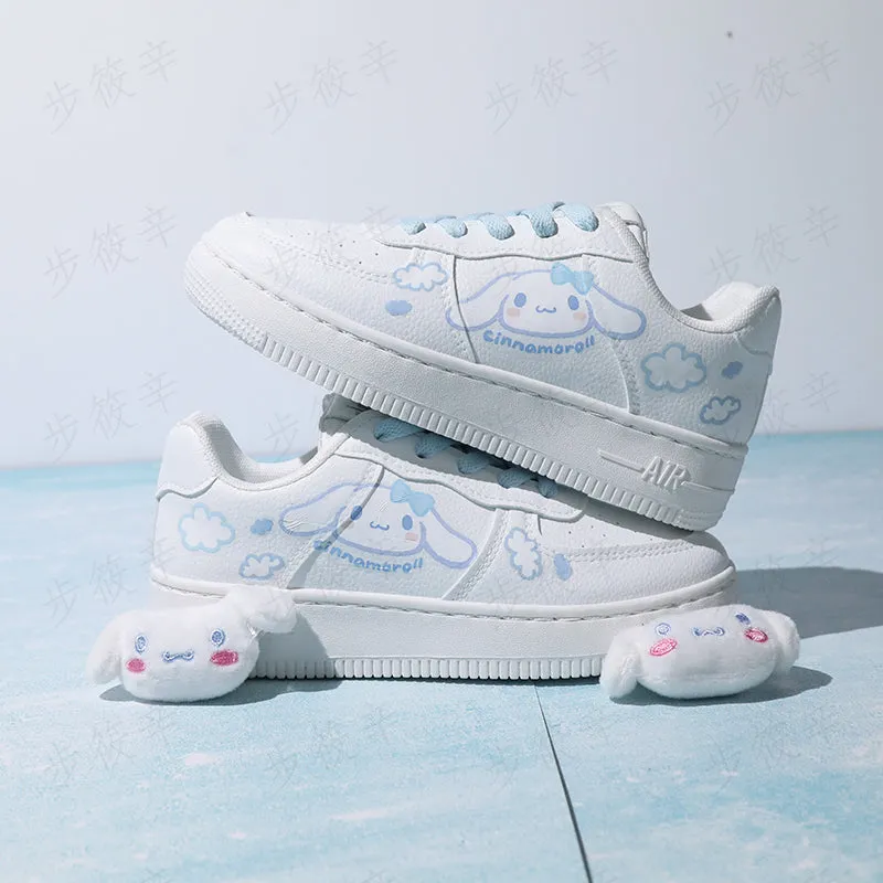 Kawaii Cinnamoroll Platform Low-Top Sneakers