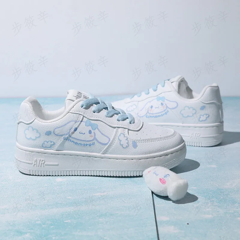 Kawaii Cinnamoroll Platform Low-Top Sneakers