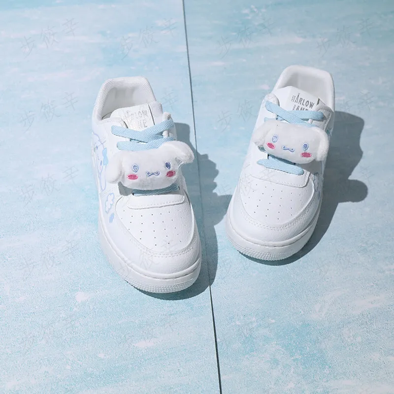 Kawaii Cinnamoroll Platform Low-Top Sneakers