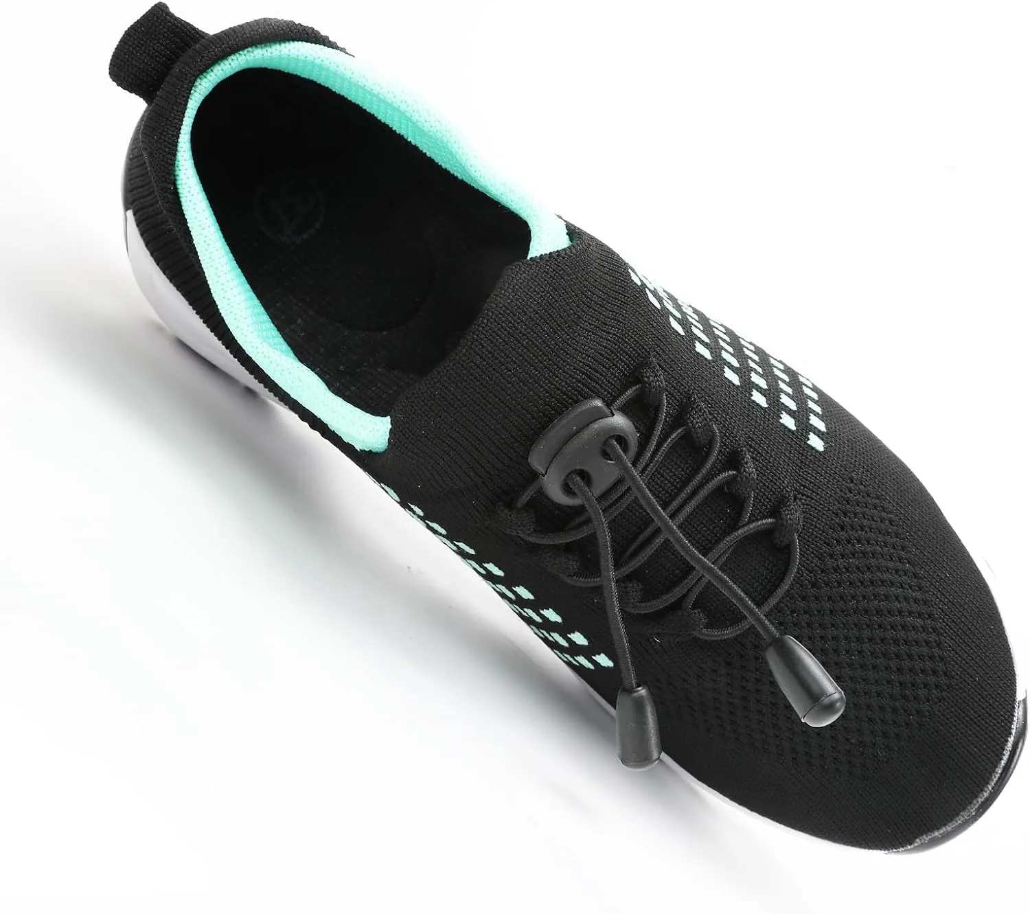 Kubbon Women Footwear Non Slip Slip on Sock Sneakers Arch Support Walking Shoes Lightweight Mesh Sneakers Antiskid Wedge Running Footwear for Plantar Fasciitis