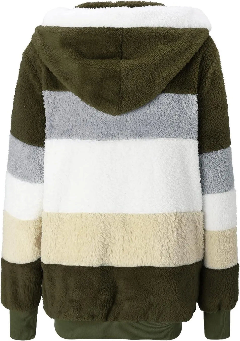 LCMTWX Women's 2023 Fashion Winter Coat Warm Trendy Color Block Winter Drawstring Hoodie Snow Coat Jacket Womens Winter