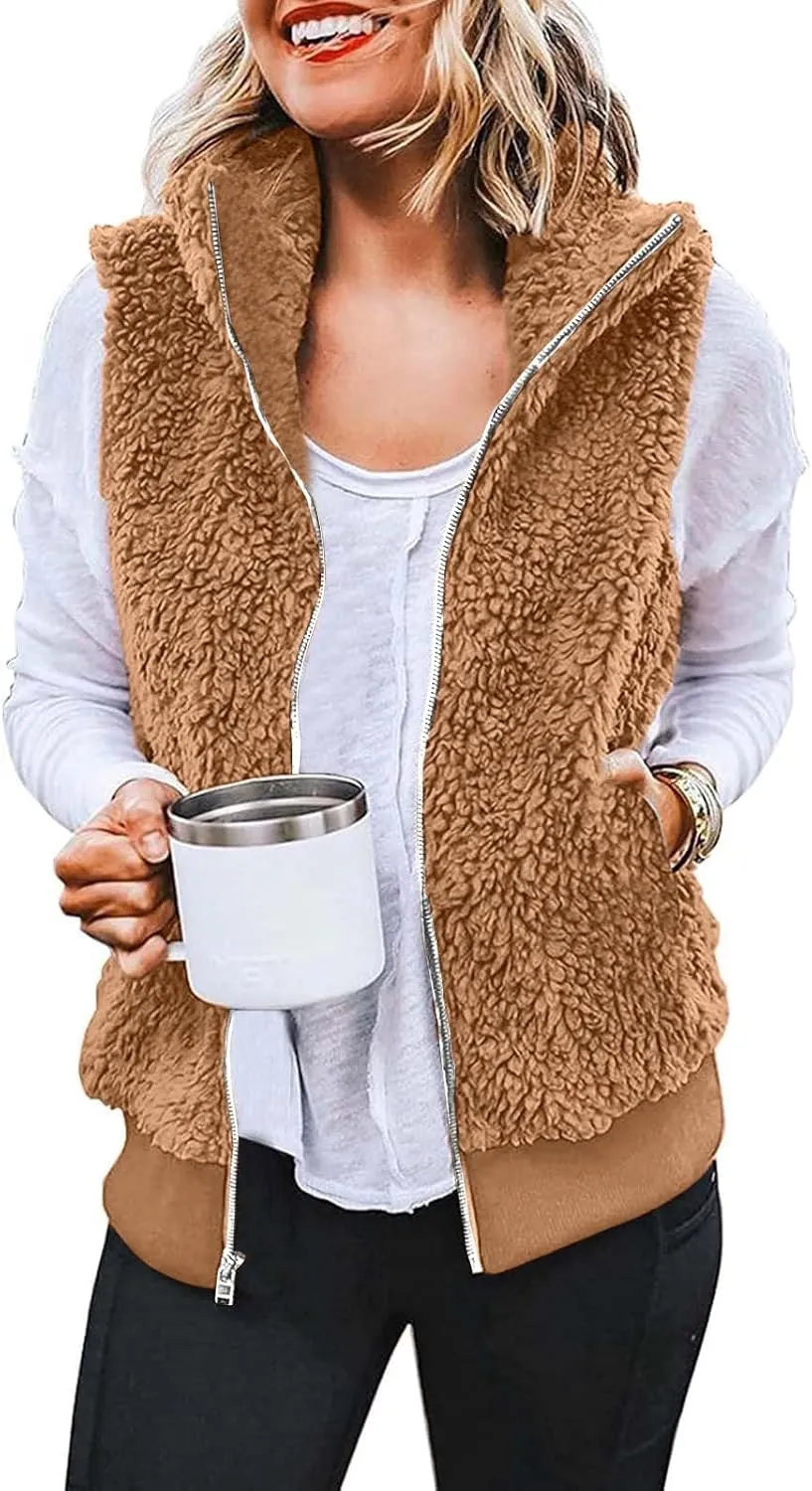 LCMTWX Women's Coats Basic Long Jacket Coat Long Sleeved Jumper with Pockets Winter Coat Women Faux Fur Fur Coats for