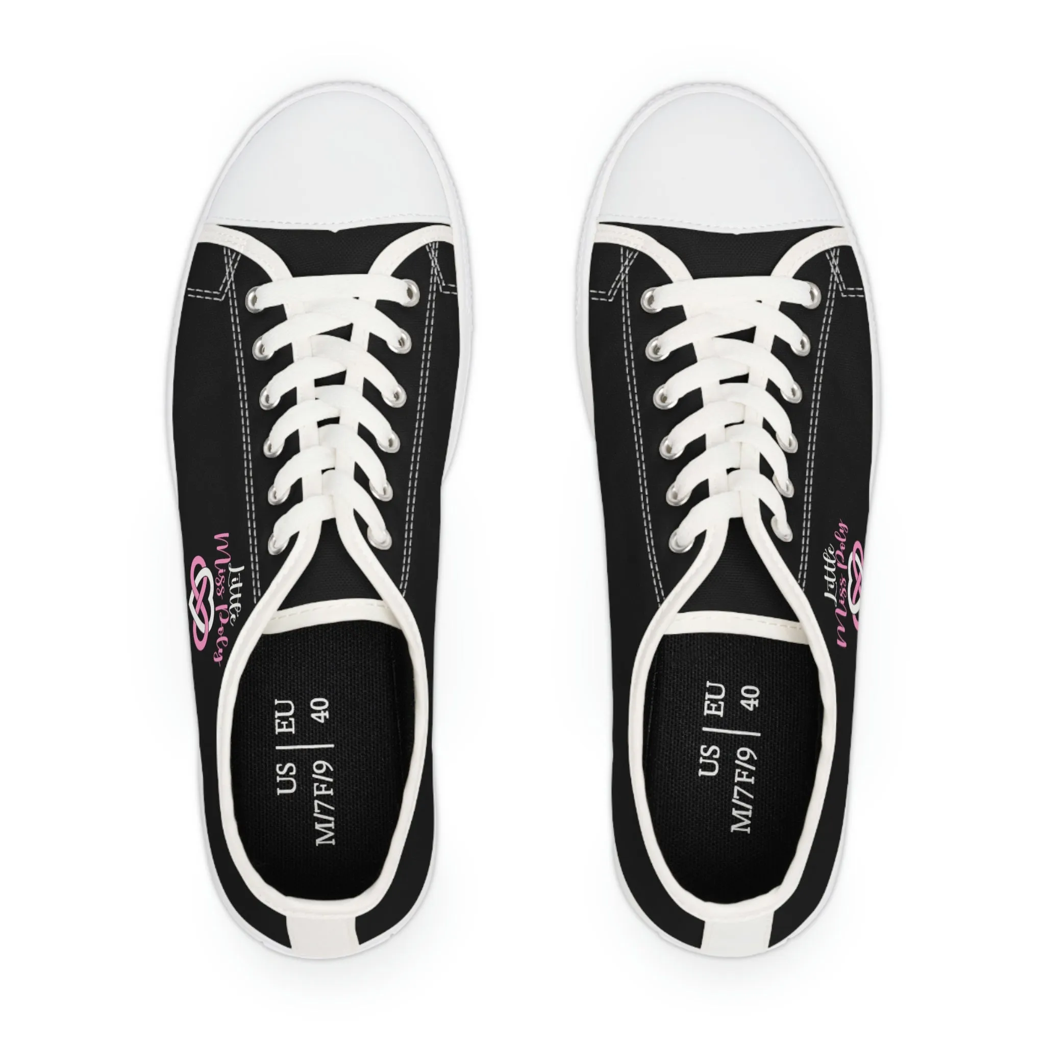 Little Miss Poly Women's Low Top Sneakers