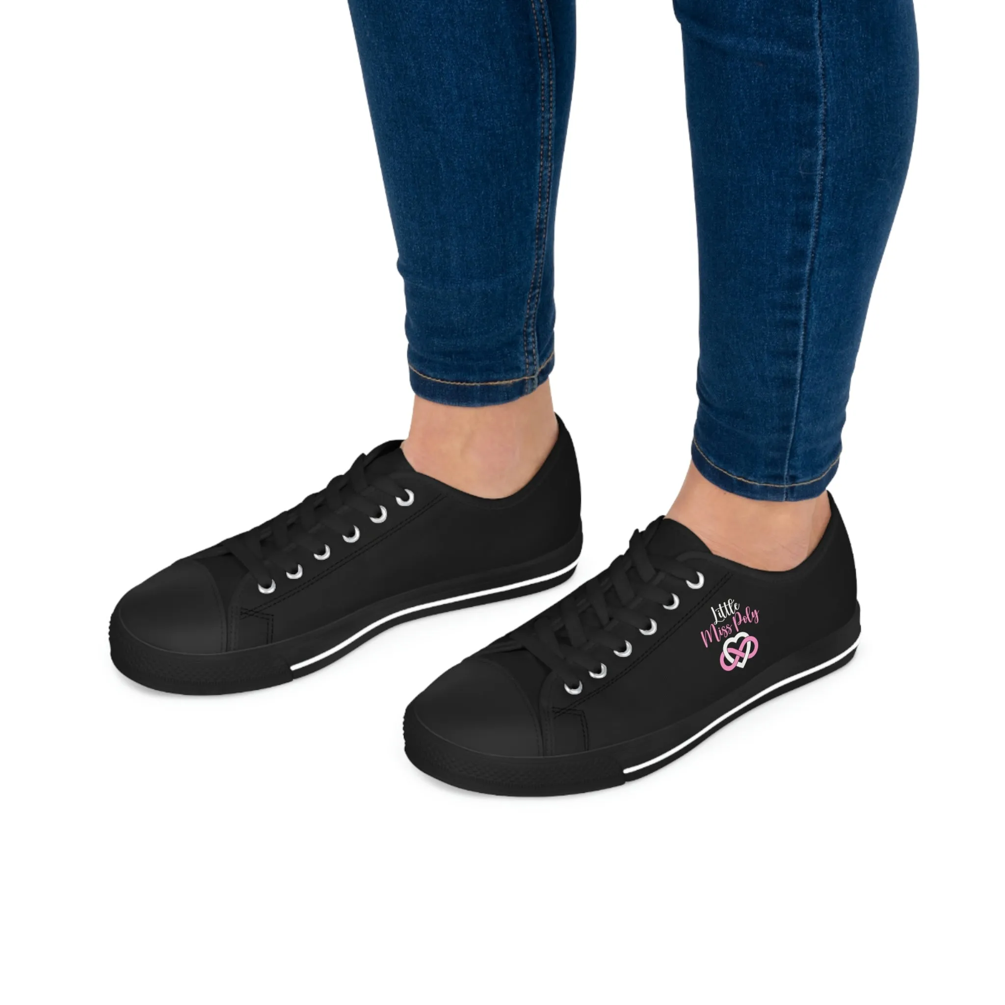 Little Miss Poly Women's Low Top Sneakers