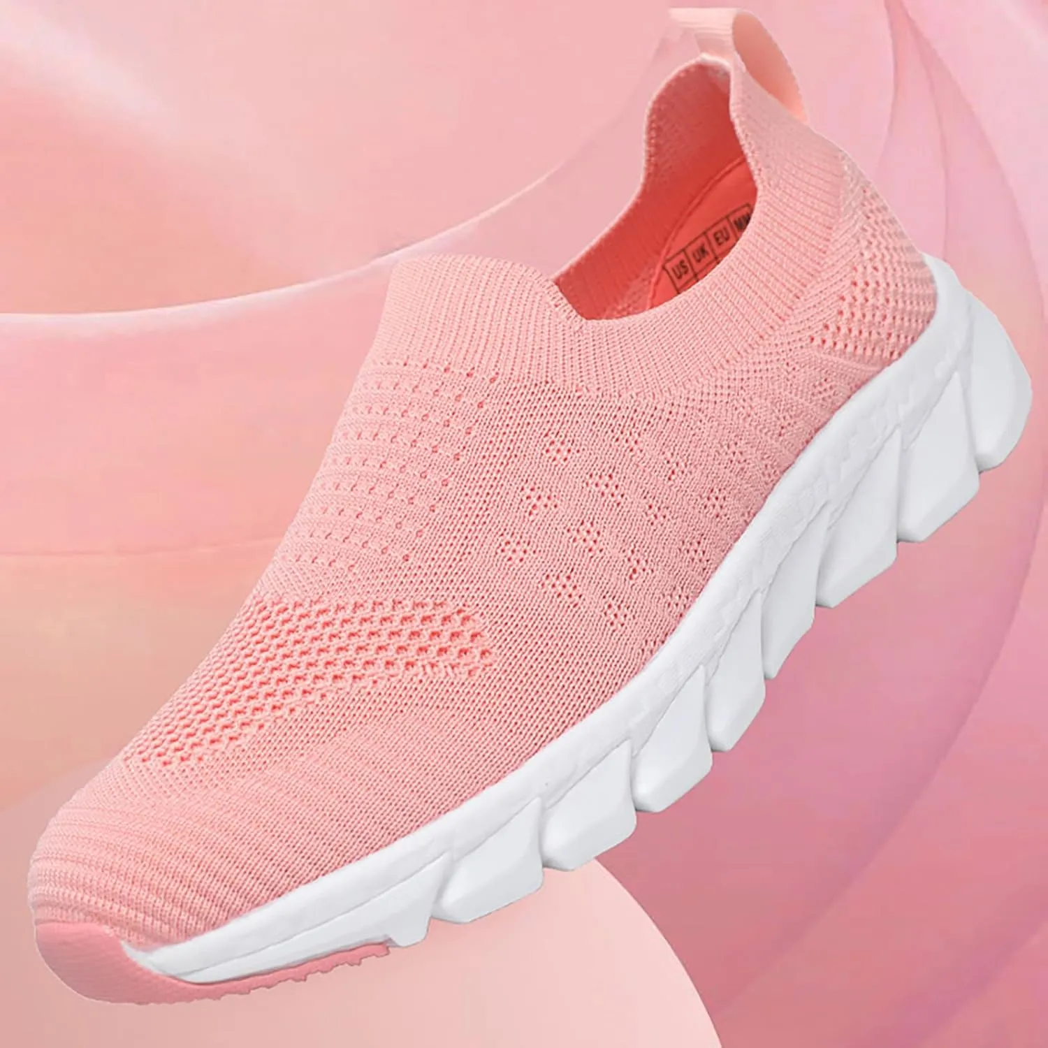 Low-Top Slip Ons Women's Fashion Sneakers Casual Running Shoes for Women Boots Slip On Shoes Casual Wedge Sneakers Black Tennis Shoe Loafers Dress Shoe