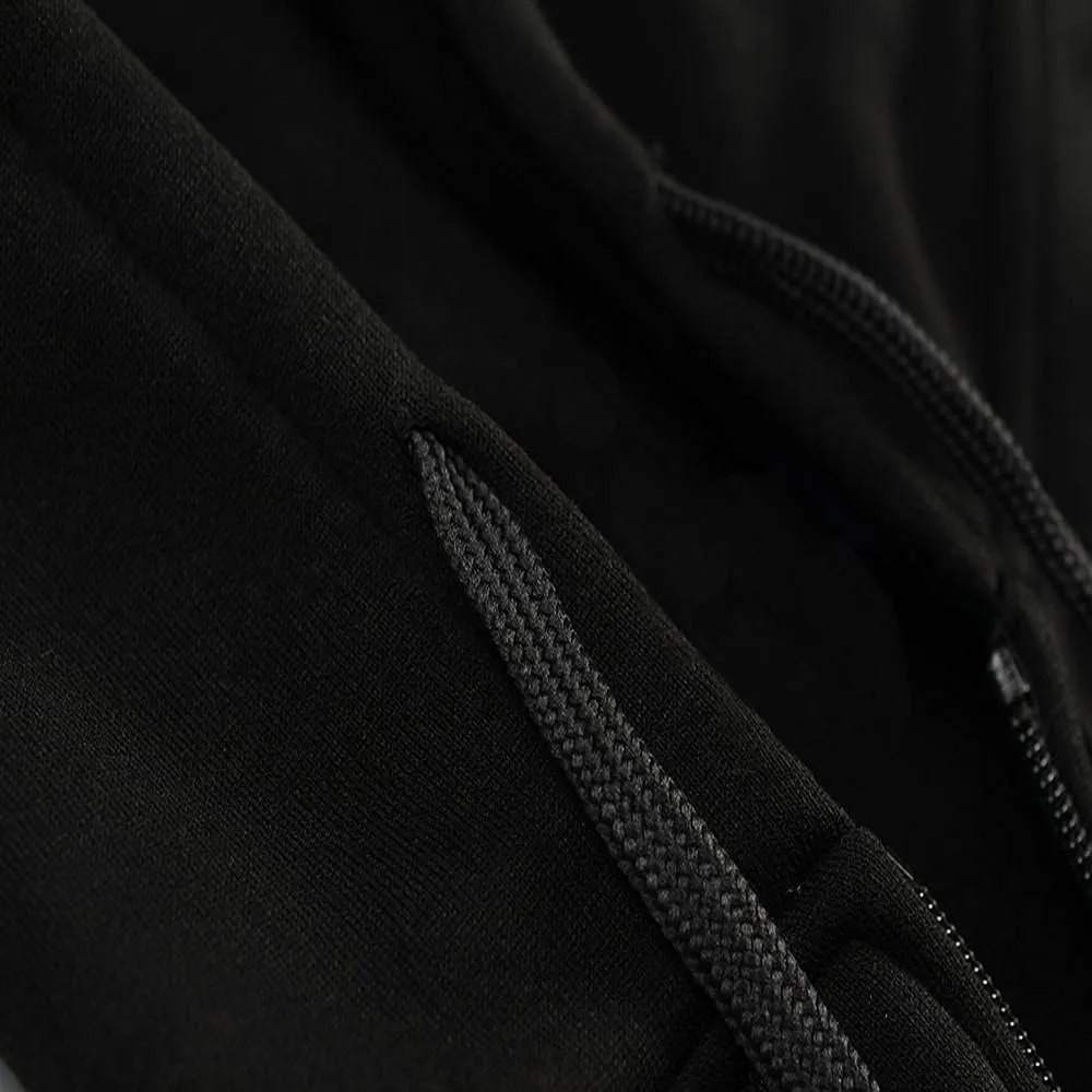 Men's Zip Up Sleeveless Hoodie Workout Cotton Fleece Cut Off Sweatshirt Pockets Drawstring Solid Sports T-Shirts