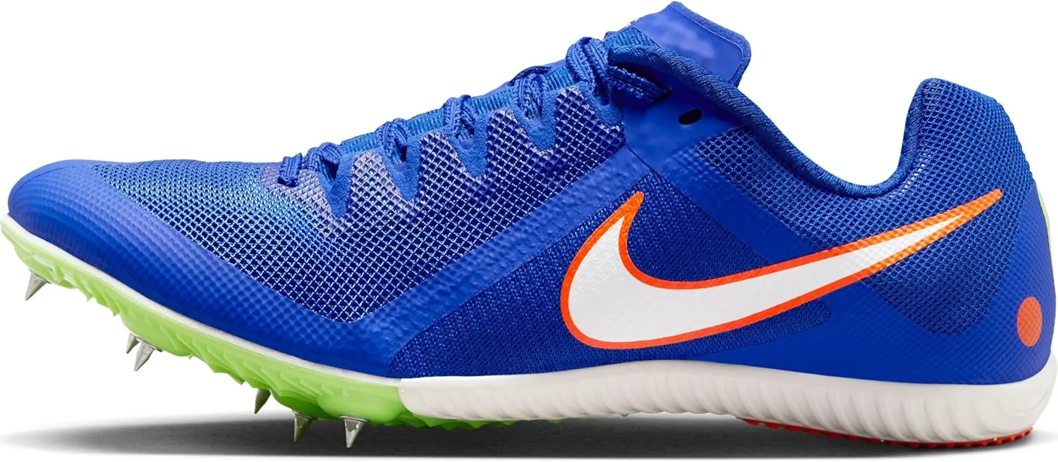 Nike Rival Multi Track & Field Multi-Event Spikes (DC8749-401, Racer Blue/Safety Orange/White) Size 14