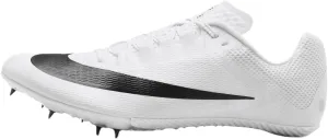 Nike Zoom Rival Track & Field Sprinting Spikes (FZ9663-100, White/Metallic Silver/Black) Size 7