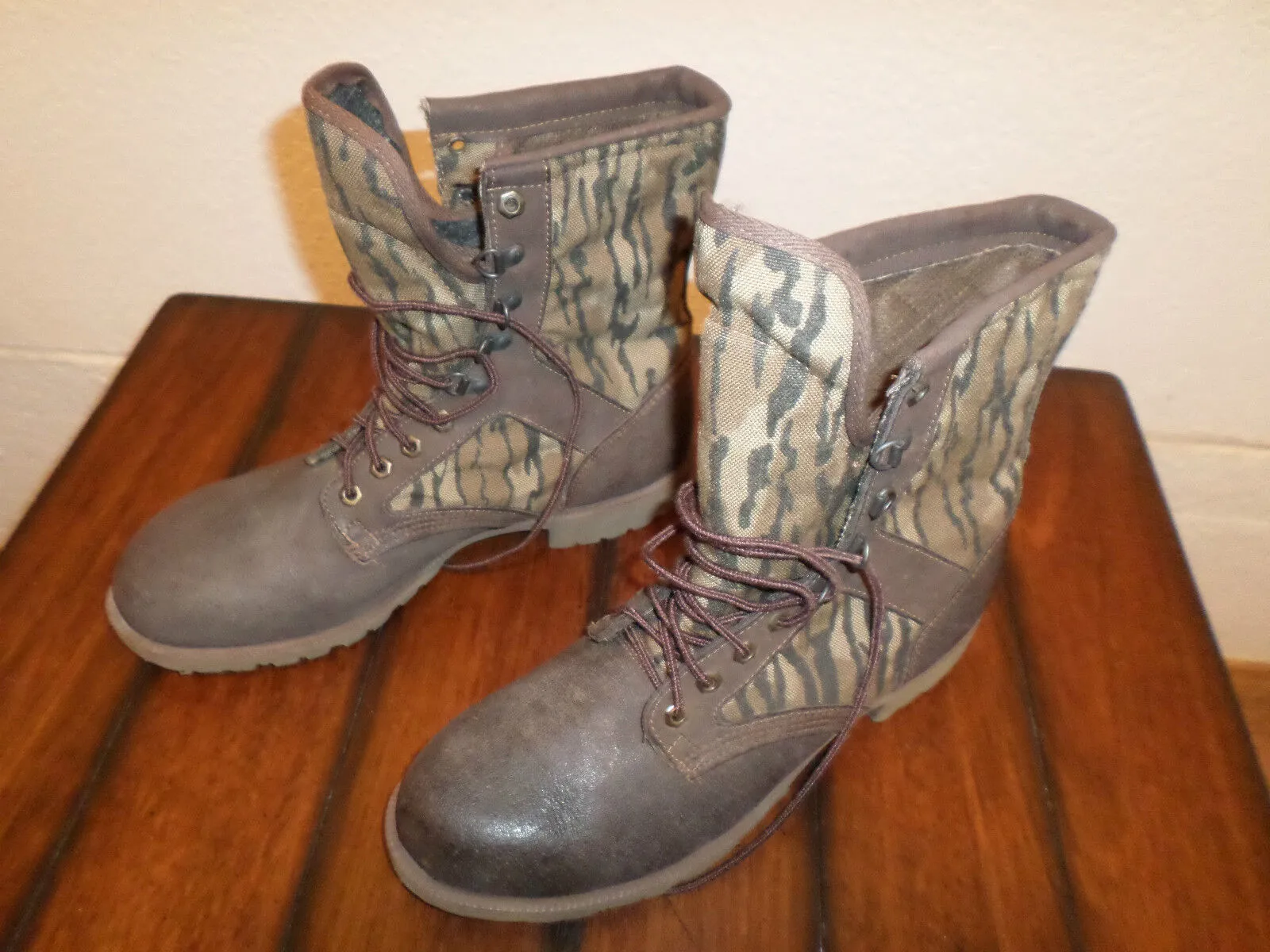 NORTHLAKE GORE-TEX BOOTS THINSULATE WATERPROOF SIZE 8 M CAMOUFLAGE