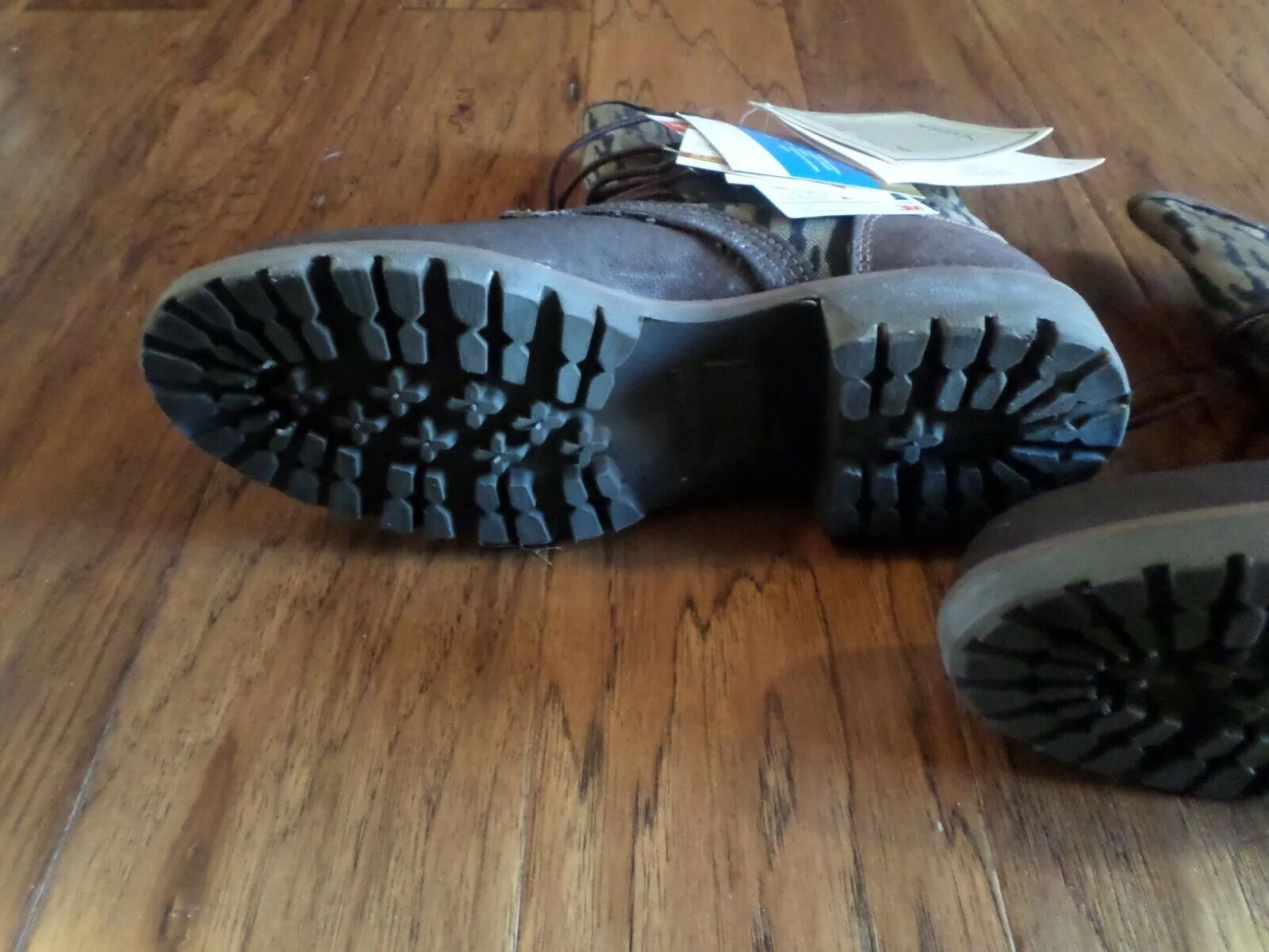 NORTHLAKE GORE-TEX BOOTS THINSULATE WATERPROOF SIZE 8 M CAMOUFLAGE