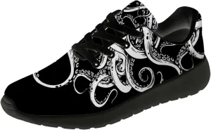 Octopus Shoes Women's Men's Running Tennis Shoes Fashion Sneakers Octopus Gifts for Women Men