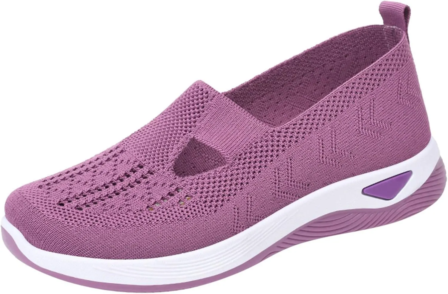 Orthopedic Walking Shoes for Swollen Feet Women Slip On Sneakers with Arch Support Comfortable Casual Loafers Plantar Fasciitis Foot Pain Relief