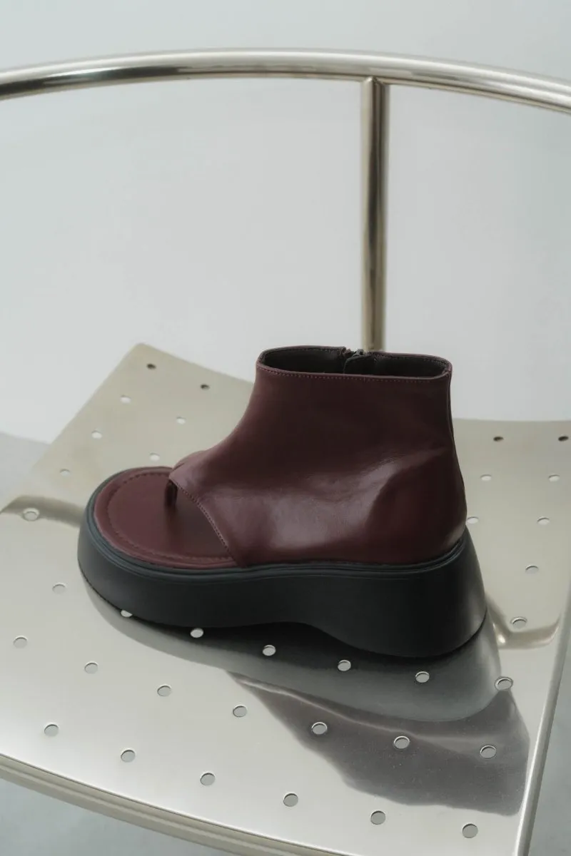 platform thong sandals/3color