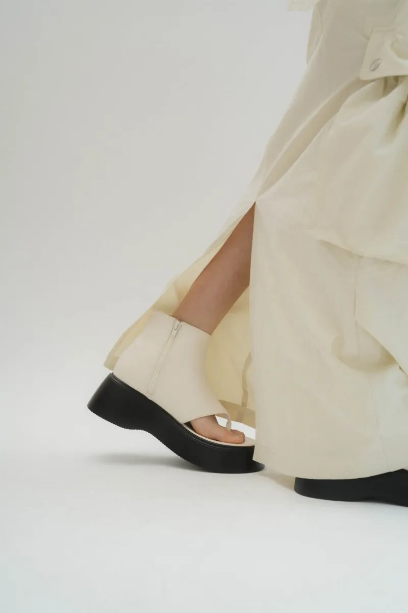 platform thong sandals/3color