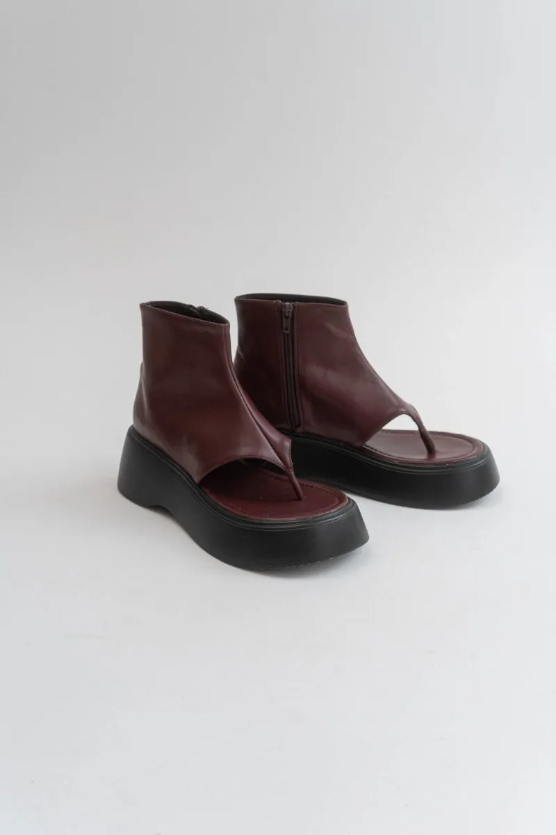 platform thong sandals/3color