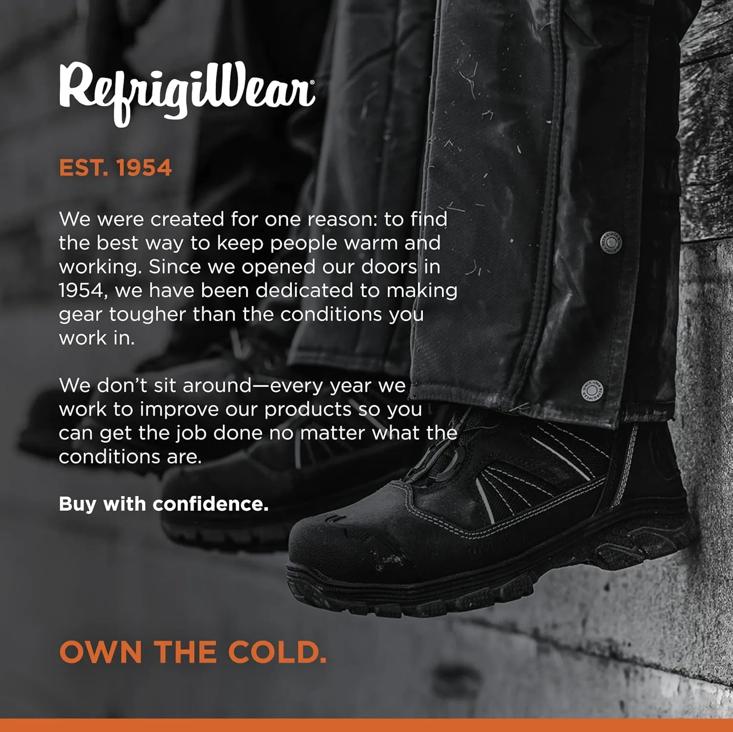 RefrigiWear Mens Extreme Hiker Boots  Waterproof Winter Work Boots for Men