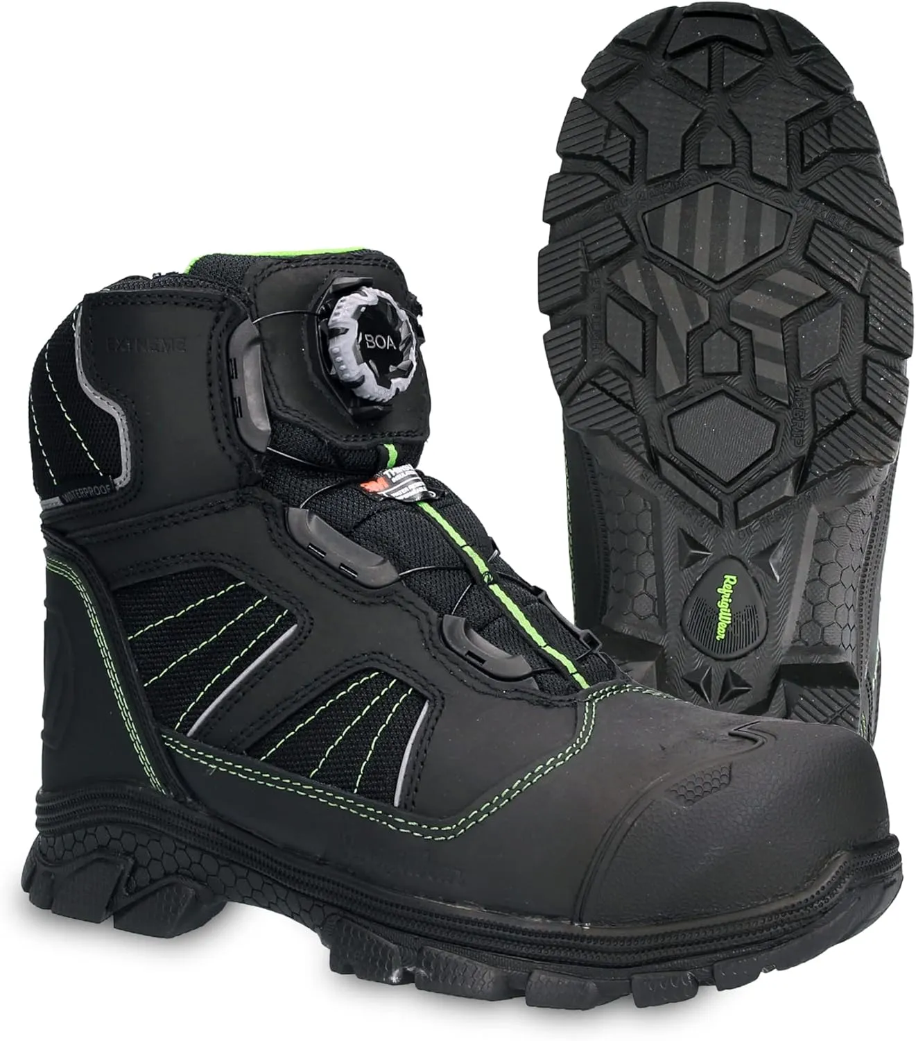 RefrigiWear Mens Extreme Hiker Boots  Waterproof Winter Work Boots for Men