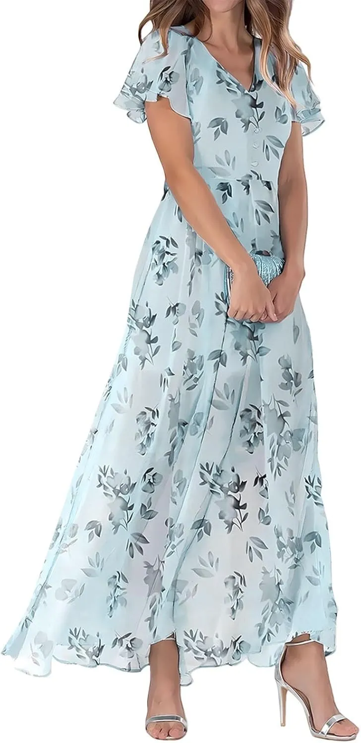 Summer Dresses for Women 2025, Beach Vacation Trendy Boho Spring Casual Womens Sundress