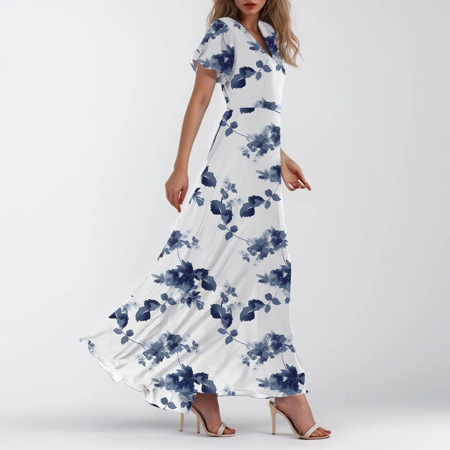 Summer Dresses for Women 2025, Beach Vacation Trendy Boho Spring Casual Womens Sundress