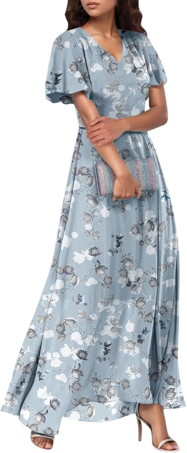 Summer Dresses for Women 2025, Beach Vacation Trendy Boho Spring Casual Womens Sundress