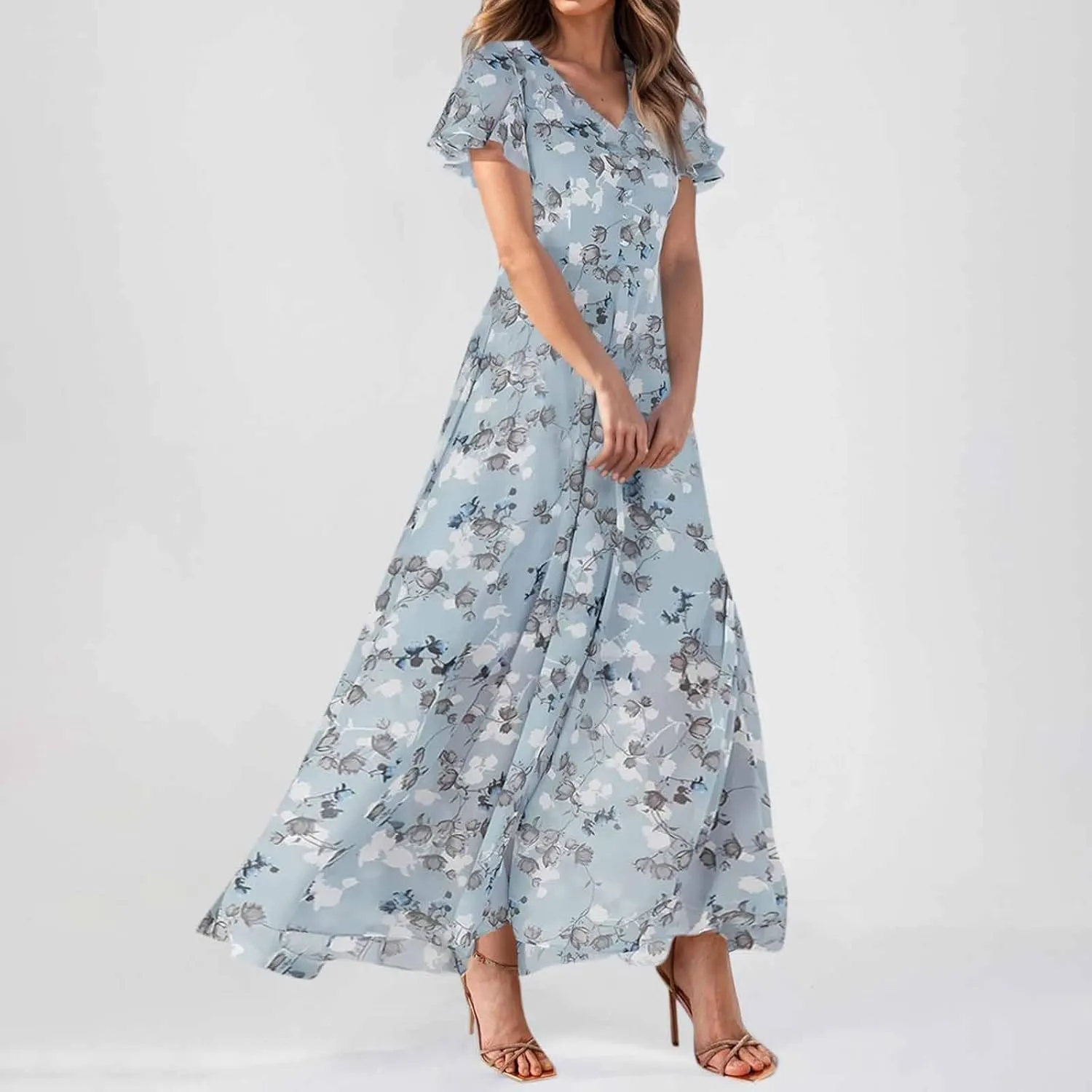 Summer Dresses for Women 2025, Beach Vacation Trendy Boho Spring Casual Womens Sundress