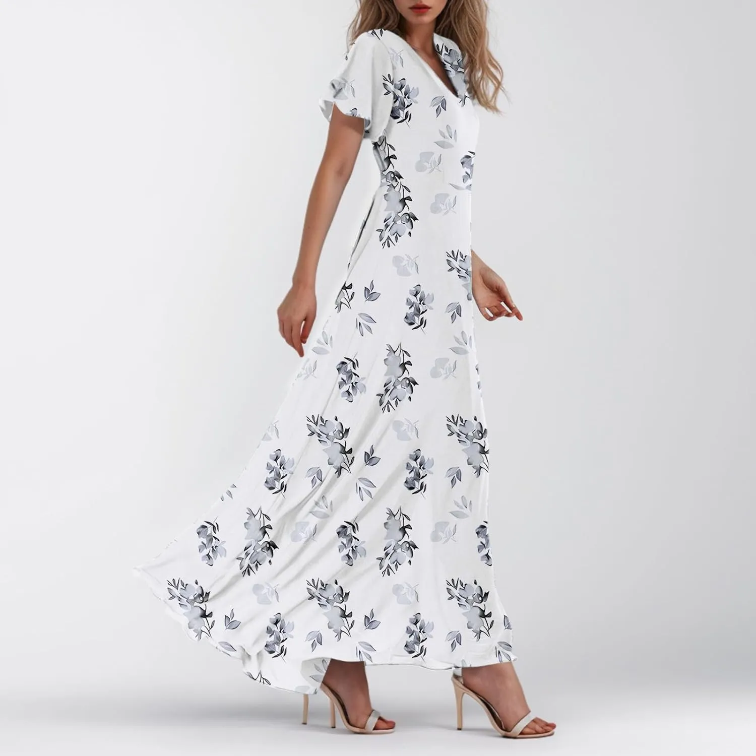 Summer Dresses for Women 2025, Beach Vacation Trendy Boho Spring Casual Womens Sundress