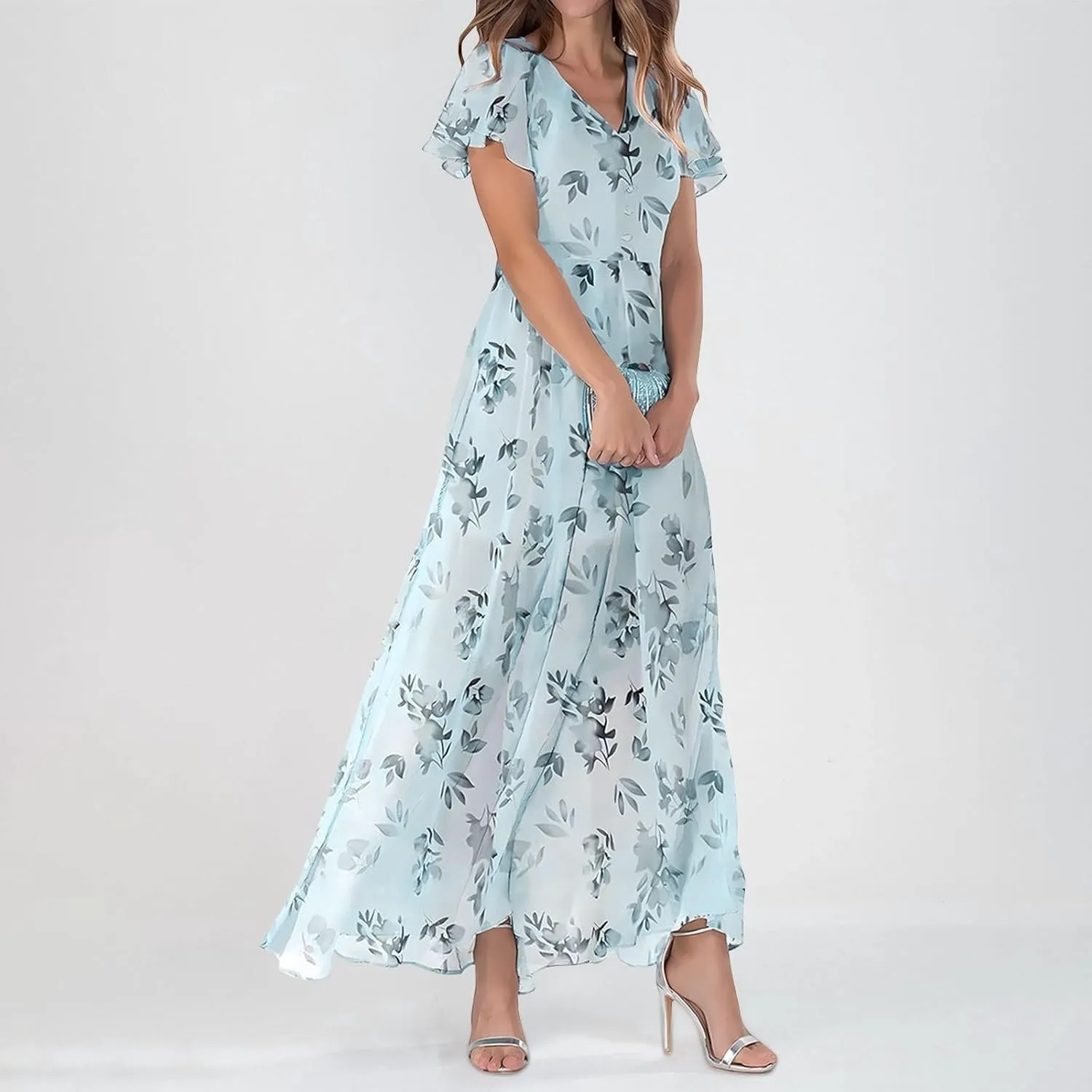 Summer Dresses for Women 2025, Beach Vacation Trendy Boho Spring Casual Womens Sundress