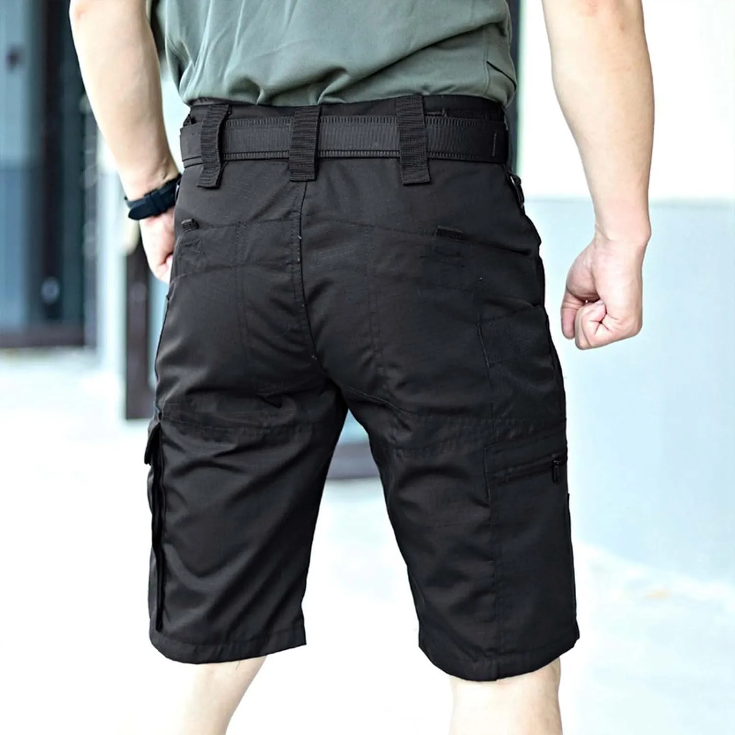 Tactical Cargo Shorts for Mens Casual Outdoor Lightweight Short Pants Sport Hiking Fishing Shorts with Pockets