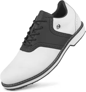 THESTRON Men Golf Shoes Waterproof Professional Golf Footwears Spikes Spikeless Golf Walking Sneakers Turf Sports Golf Training Sneakers for Men