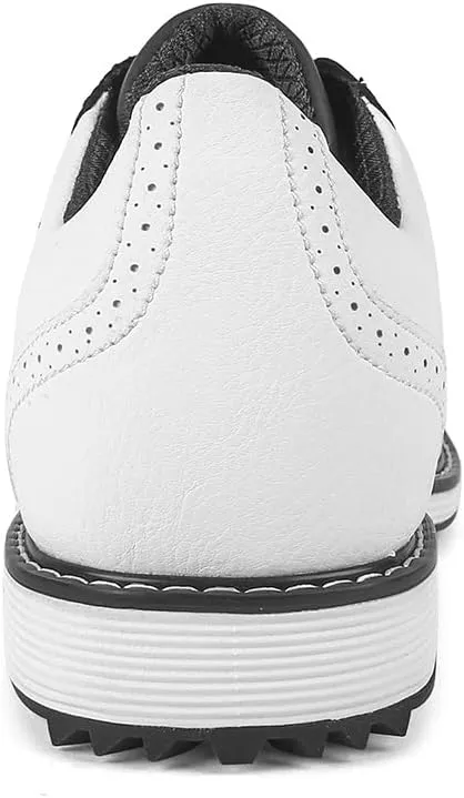 THESTRON Men Golf Shoes Waterproof Professional Golf Footwears Spikes Spikeless Golf Walking Sneakers Turf Sports Golf Training Sneakers for Men