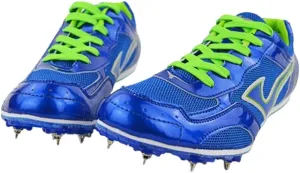 Track Spikes Shoes Mens Womens 7 Spikes Mesh Track and Field Athletics Sport Nail Sneakers Boys Girls Breathable Professional Training Sprint Running Racing Shoes with Spikes,35-45 EU