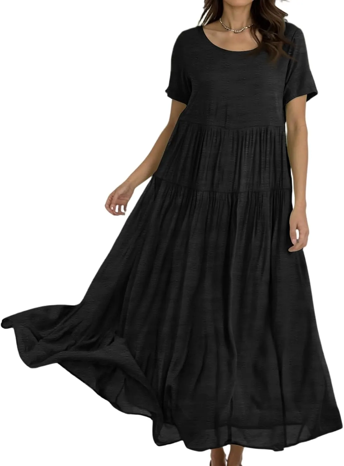 Trendy Dresses for Women 2025, Elegant Spring Beach Boho Summer Flower Print Sundress