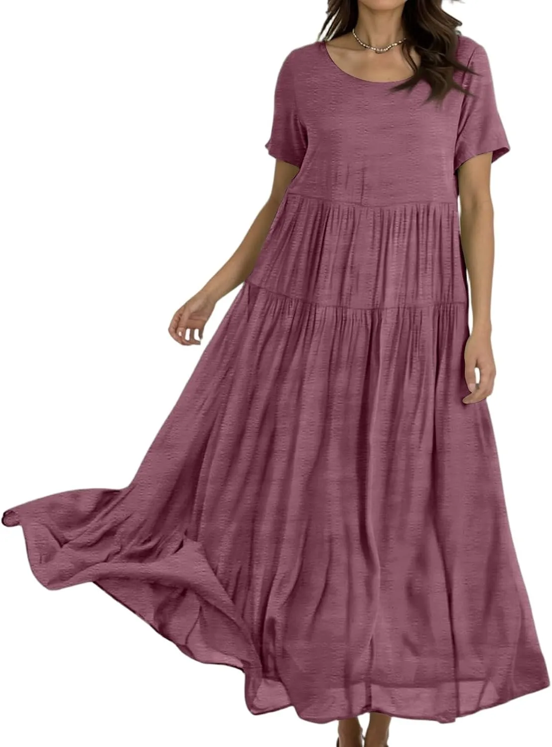 Trendy Dresses for Women 2025, Elegant Spring Beach Boho Summer Flower Print Sundress
