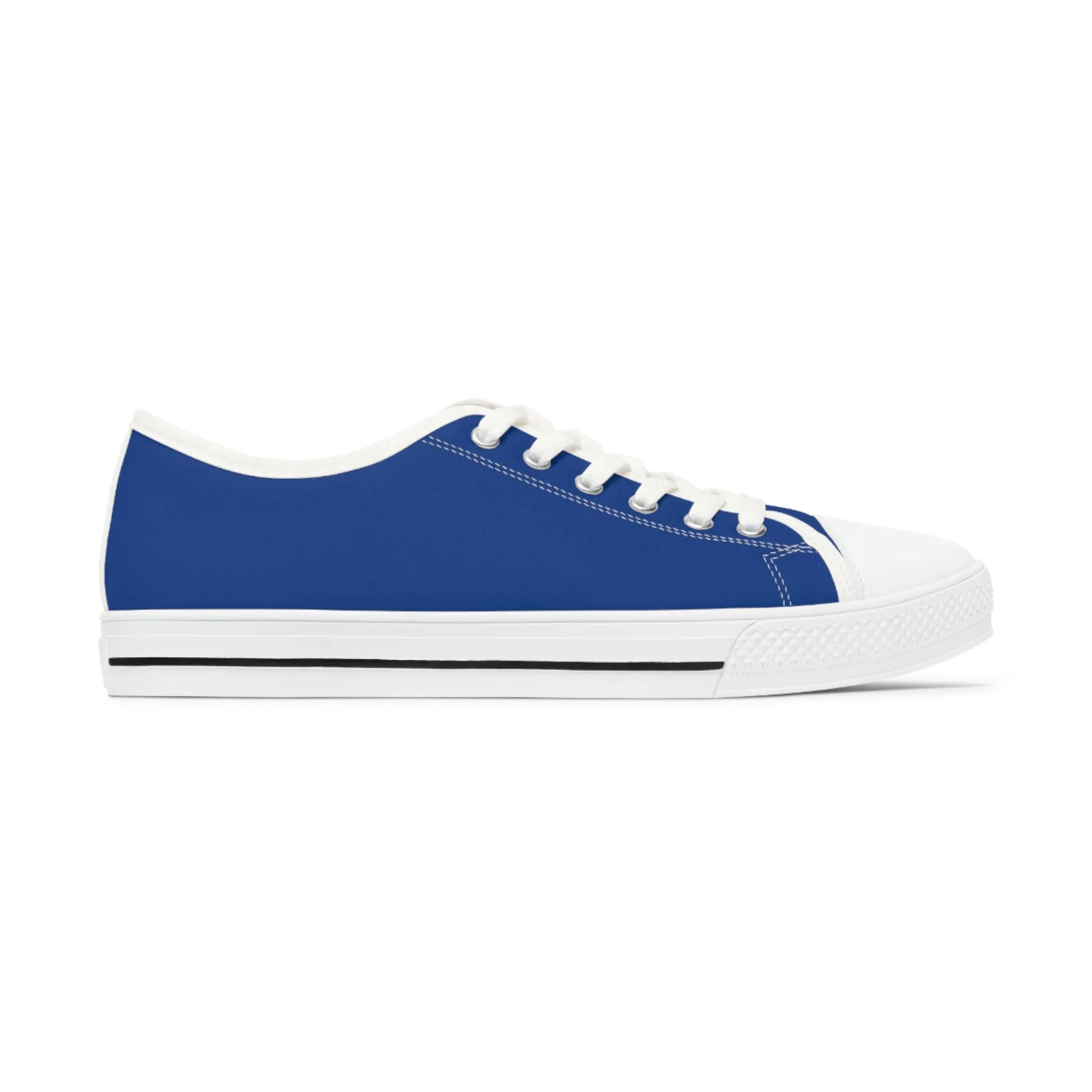 wanderLuSt ADVENTURES Blue Women's Low Top Sneakers