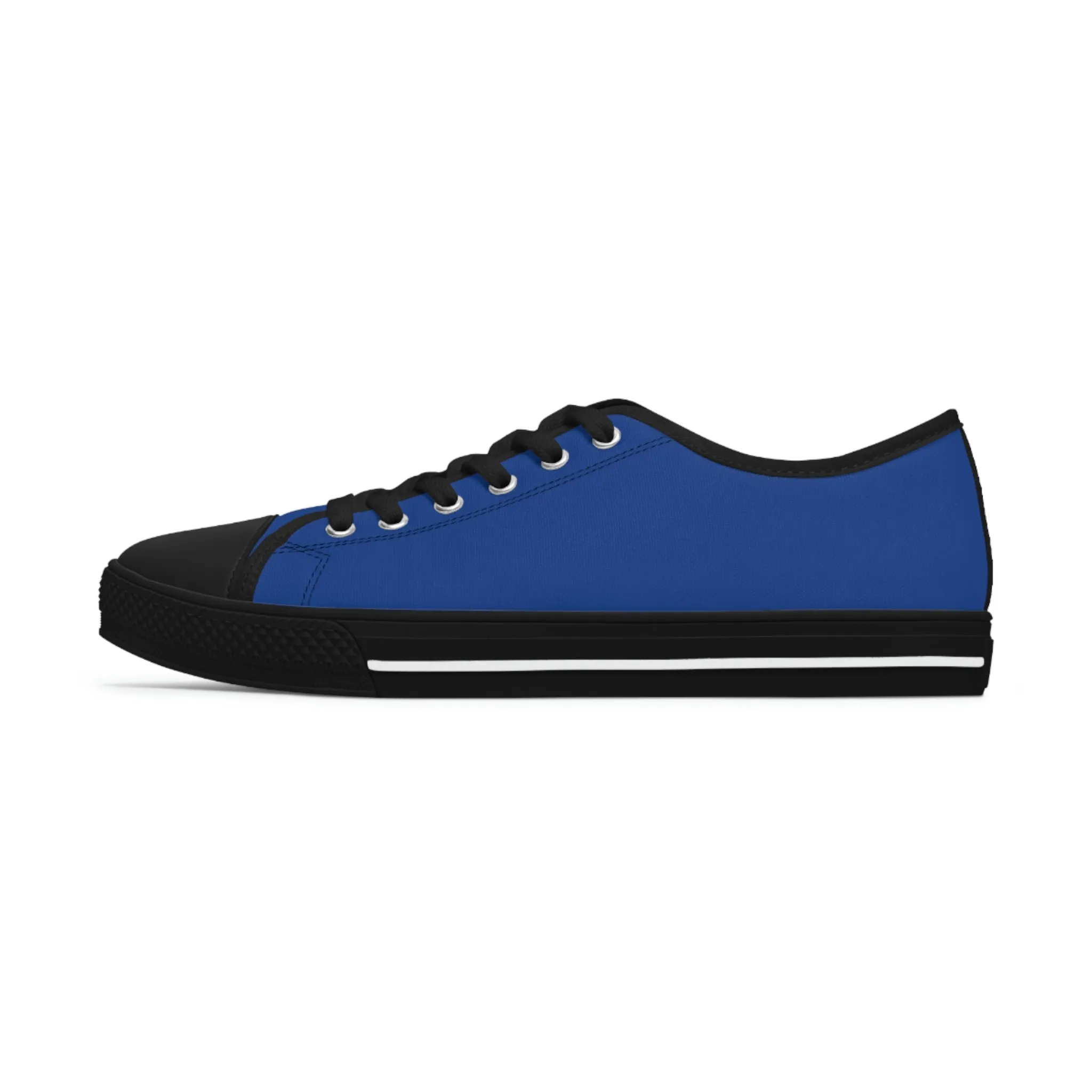 wanderLuSt ADVENTURES Blue Women's Low Top Sneakers