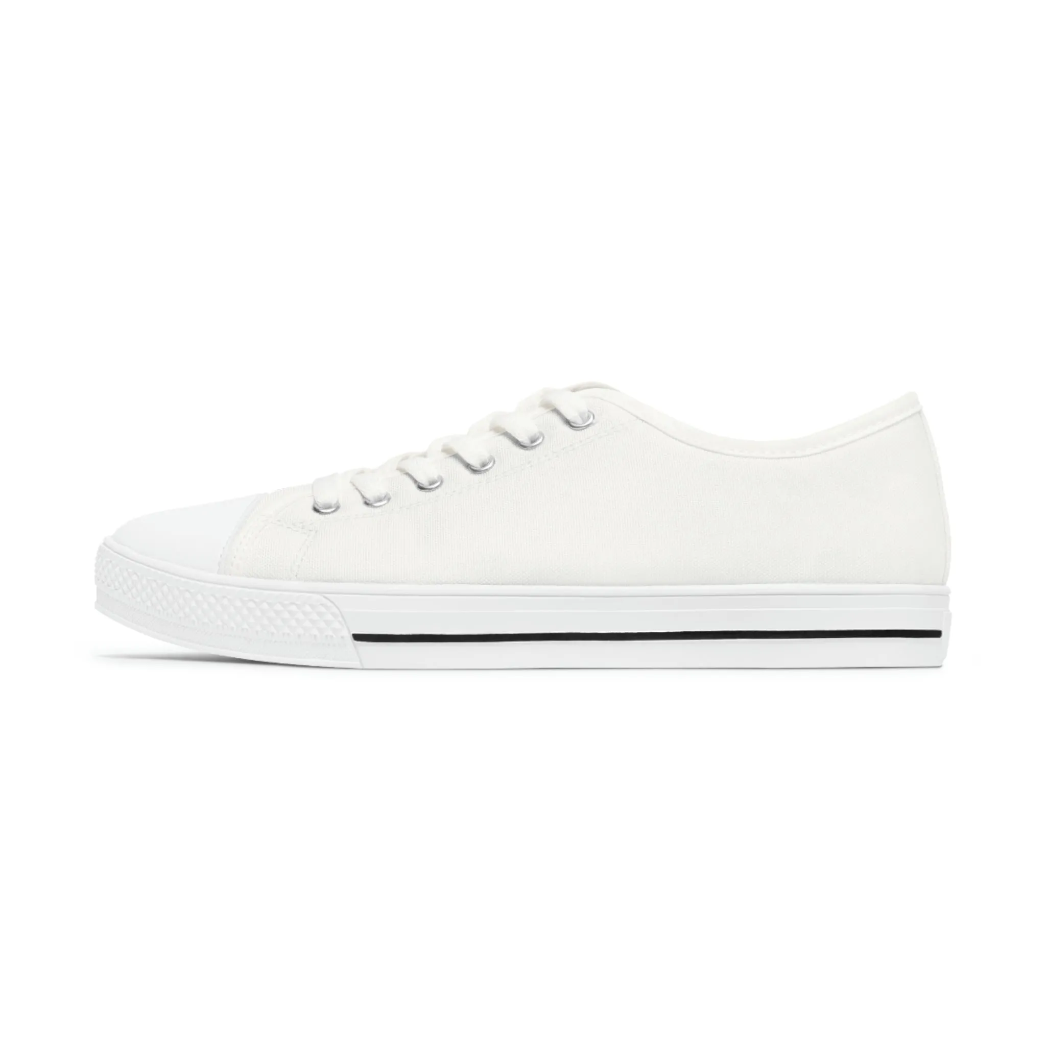 wanderLuSt ADVENTURES White Women's Low Top Sneakers