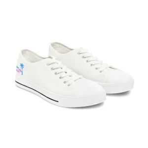 wanderLuSt ADVENTURES White Women's Low Top Sneakers